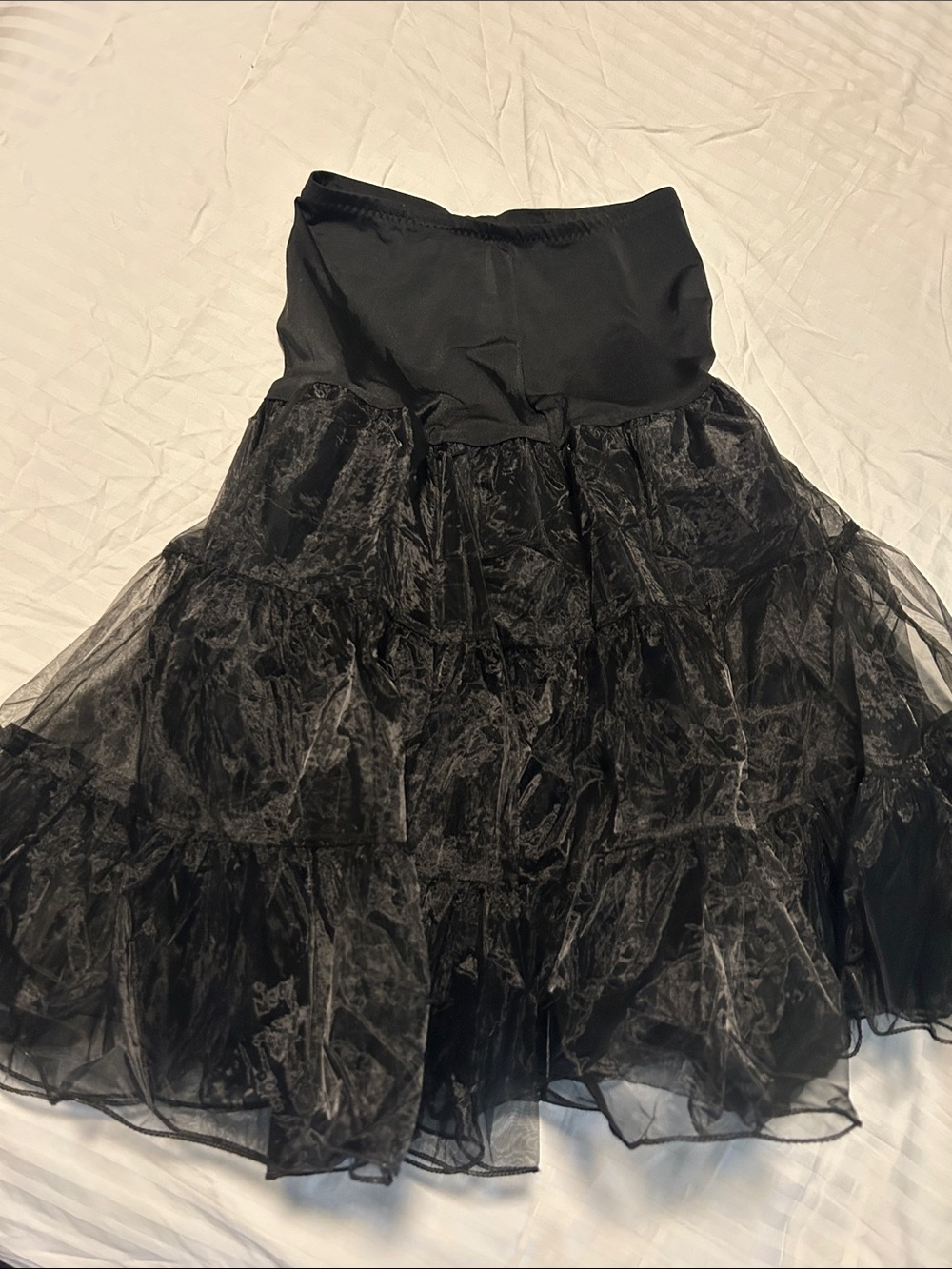 Black Slip Crinoline
